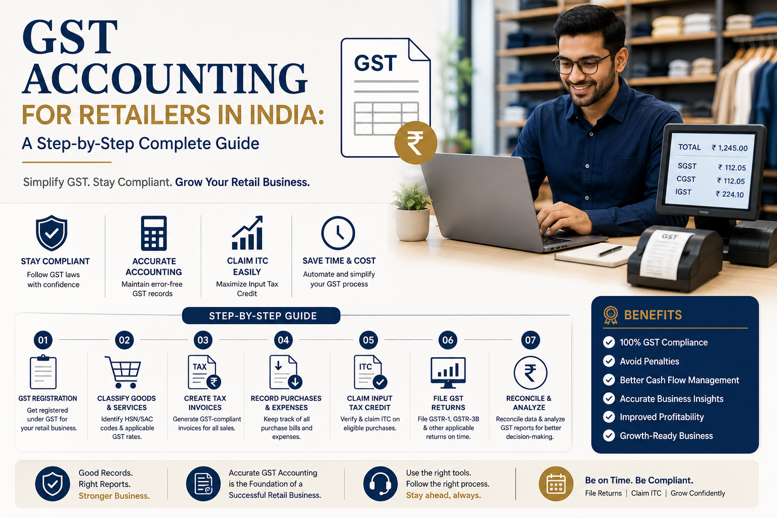 Smart GST Accounting for Retailers India
