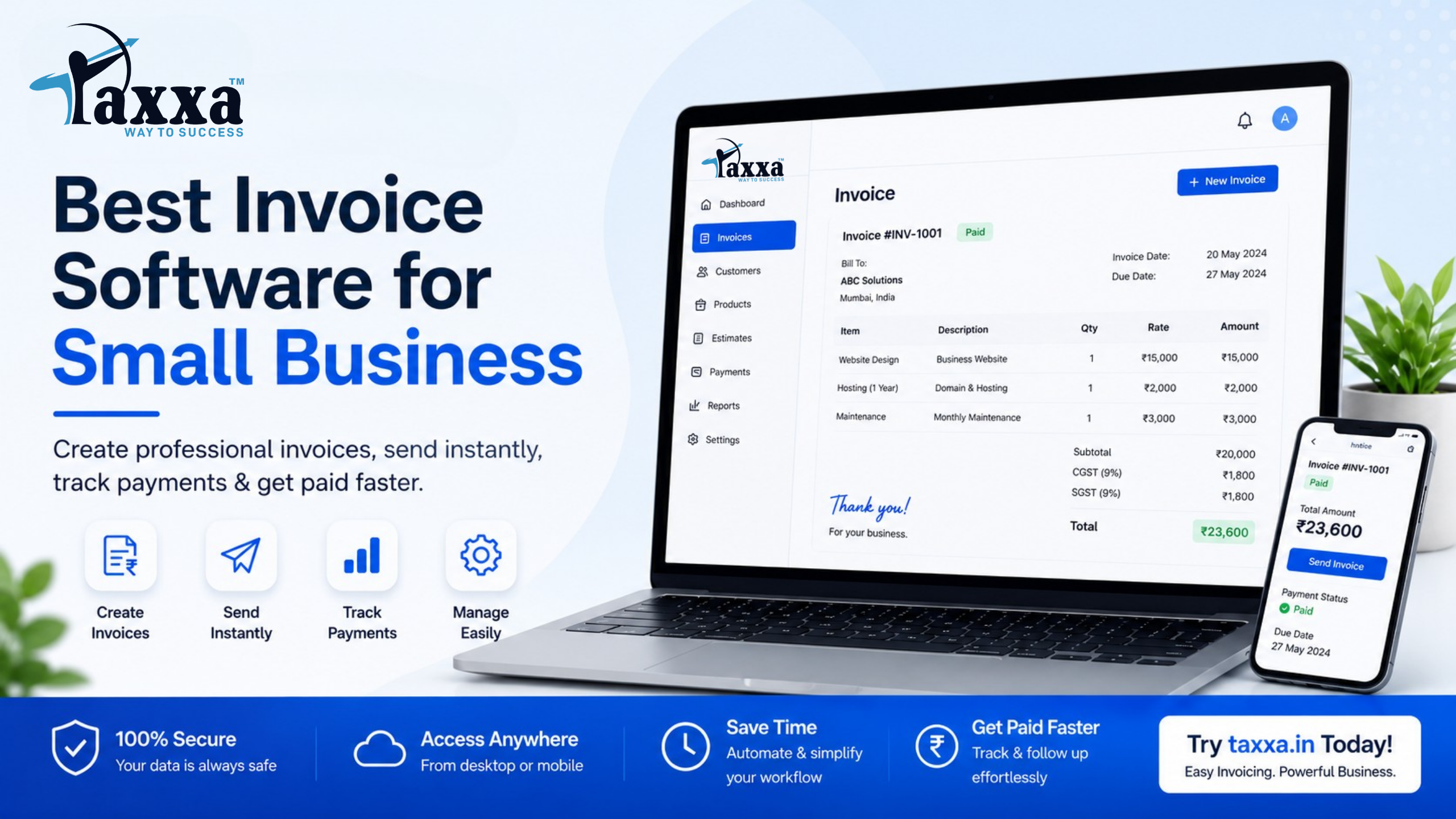 Best Invoice Software for Small Business in India