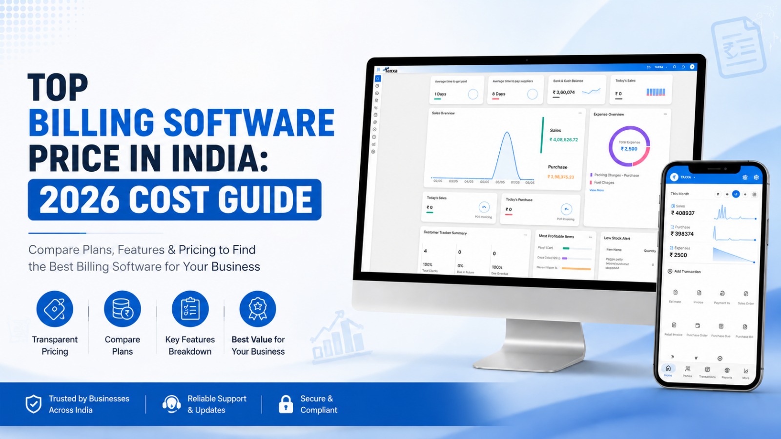 Top Billing Software Price in India: Full 2026 Cost Guide